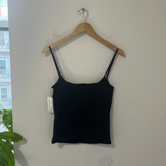 NEW Abercrombie & Fitch Black Bra Free Camisole Tank Size Medium - Picture 7 of 7